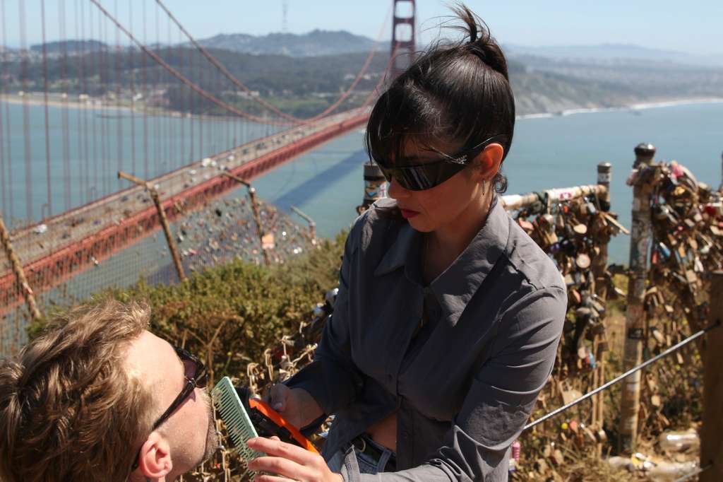 Alice Cocco cutting at Golden Gate